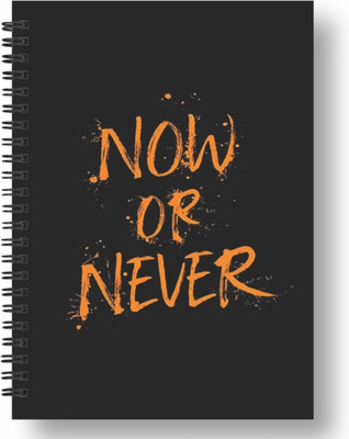 craft maniacs CUTE 2023 COLLECTION A5 Notebook RULED 160 Pages(Black)