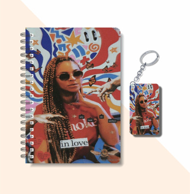 craft maniacs BEYONCE 2023 NOTEBOOK COLLECTION A5 Diary RULED 160 Pages(White)