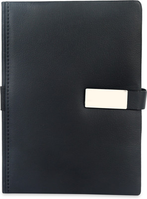CuckooDiaries For Notes A5 Notebook Single Rule 192 Pages(Black)