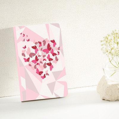 The Red Prints Diary A5 Notebook Ruled 200 Pages Single Line A5 Journal Ruled 200 Pages(Multicolor)