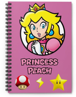 craft maniacs MARIO 2024 A5 Notebook RULED 160 Pages(Black)