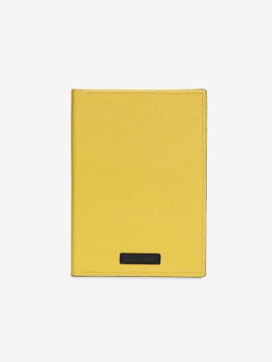 ALLAN FEDER Leather Diary A5 Diary Ruled 100 Pages(Mustard)