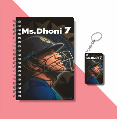 craft maniacs CRICKET 2024 NOTEBOOK COLLECTION A5 Notebook RULED 160 Pages(White)