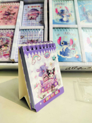 Kawaii kuromi Pocket-size Diary anyone 40 Pages(Multicolor)