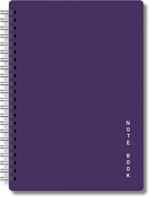 Artable AIR Lineup A5 Notebook Ruled 160 Pages(Dark purple)