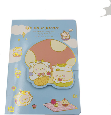 Paper Bear Sweet Dream A4 Diary ruled 60 Pages(Multicolor)