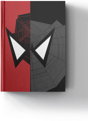 Macmerise Face Focus Spiderman A5 Diary Ruled 100 Pages(Multicolor)