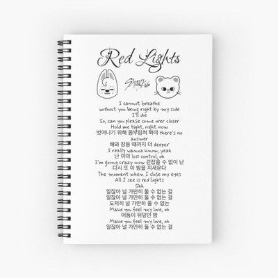 craft maniacs STRAY KIDS DIARIES 2025 A5 Notebook RULED 160 Pages(Black)