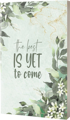 AccuPrints Flower theme Premium Soft Bound Notebook A5 Diary Ruled 200 Pages(Multicolor)