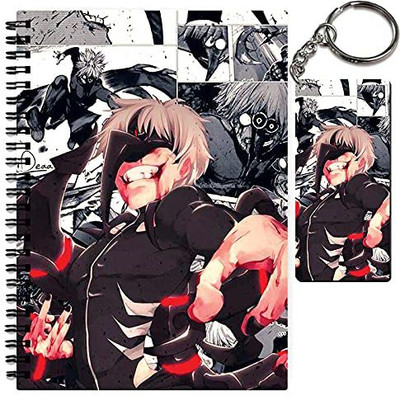craft maniacs A5 NOTEBOOK + KEYCHAIN COLLECTION A5 Notebook RULED 160 Pages(Multicolor)