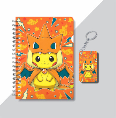 craft maniacs POKEMON 2023 NOTEBOOK COLLECTION A5 Notebook RULED 160 Pages(White)