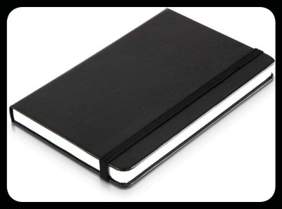 Family store Leatherette Diary A6 Diary Ruled 192 Pages(Black, Pack of 2)