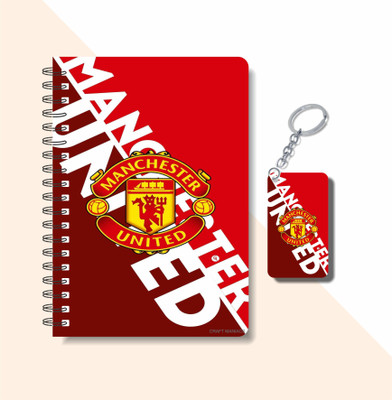 craft maniacs 2023 UNITED DIARY A5 Notebook RULED 160 Pages(Multicolor)
