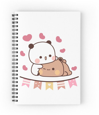 craft maniacs BUBU DUDU DAIRY A5 Diary RULED 160 Pages(Multicolor)