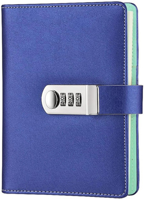 AQUABUCKET To Do List Or Personal Diary Regular Diary Ruled 192 Pages(Solid Blue)