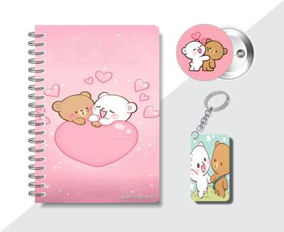 craft maniacs MILK & MOCHA COLLECTIONN A5 Diary RULED 160 Pages(Multicolor)