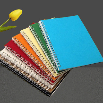 UNIQPAL SPIRAL Notebook A4 Notebook UNRULED/PLAIN 200 Pages(Multicolor, Pack of 8)