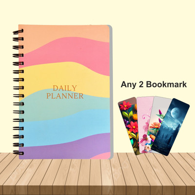 ThinkCrafts 160 pages A5 Planner planner 160 Pages(Multicolor)