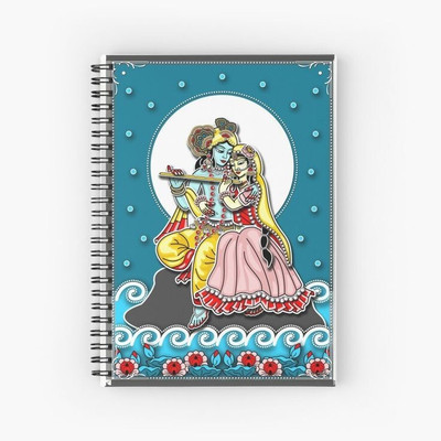 craft maniacs KRISHNA COLLECTION A5 Notebook RULED 120 Pages(KRISHNA)