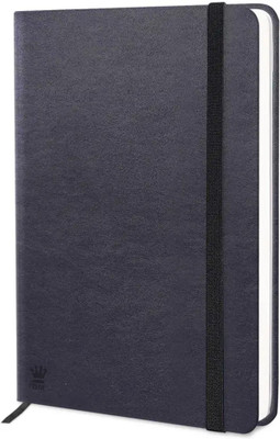 shaym enterprises A5 Size Executive Diary Notebook with Elastic Closure A5 Notebook Ruled A5 Notebook Ruled 176 Pages(Black)