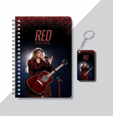craft maniacs TAYLOR 2023 NOTEBOOK COLLECTION A5 Notebook RULED 160 Pages(White)