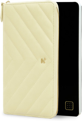 NEORAH Petite Travel Journal Diary COMPENDIUM + Replaceable Dot Grid Refill Notebook Assorted Organizer ‎Dotted 160 Pages(Beige)