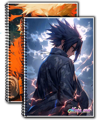 NOTEme Spiral Binding A4 Note Book unruled 200 Pages(Multicolor, Pack of 2)