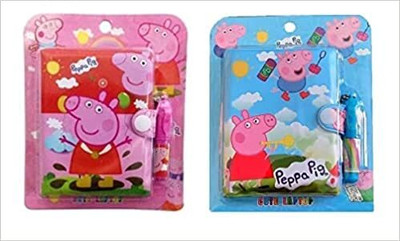 wingscreations Diaries Mini Diary Rulled 100 Pages(Multicolor, Pack of 2)