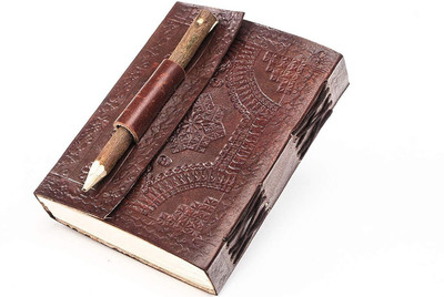RSN NO A6 Diary NO 100 Pages(Brown)