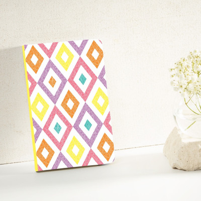 The Red Prints Diary A5 Notebook Ruled 200 Pages A5 Diary Ruled 200 Pages(Multicolor)