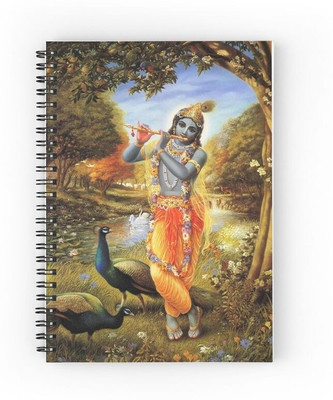 craft maniacs KRISHNA COLLECTION A5 Notebook RULED 120 Pages(KRISHNA)