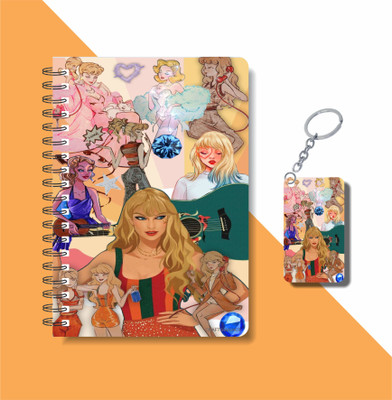 craft maniacs TAYLOR 2023 NOTEBOOK COLLECTION A5 Note Book RULED 160 Pages(White)