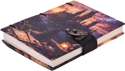 omar craft 1 A5 Diary unruled 200 Pages(Multicolor)