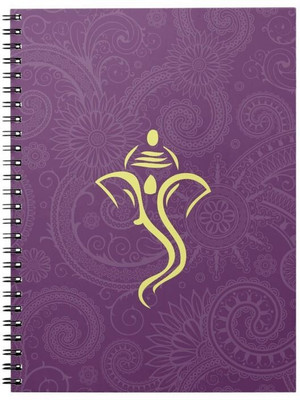 craft maniacs GANESHA COLLECTION A5 Notebook RULED 120 Pages(BUDDHA)