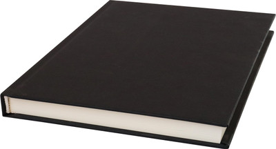 INNAXA Hardbound Diary, 120gsm Thick Paper, 80 Sheets/160 Pages, (Black, A5-Plain) A5 Diary Blank 160 Pages(Black)