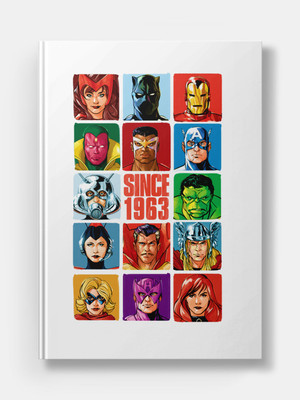 Macmerise Since 1963 Grid A5 Diary Ruled 100 Pages(Multicolor)