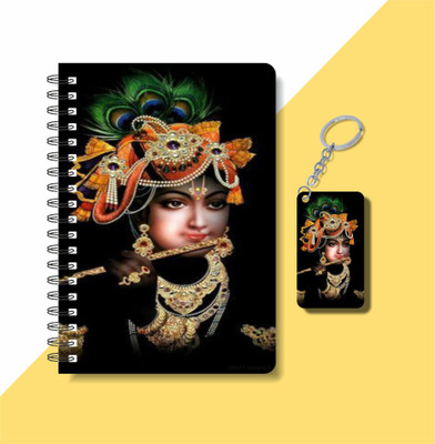 craft maniacs 2023 GOD COLLECTION A5 Notebook RULED 120 Pages(Black)