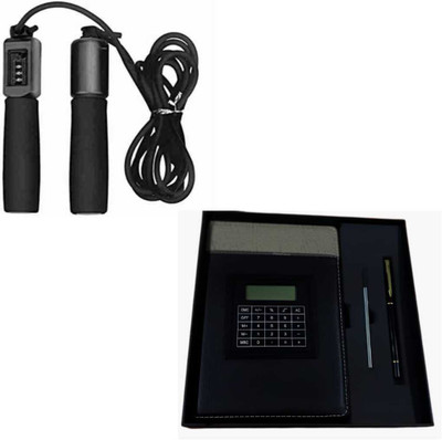 Premio Coppex Diary with Pen, Built-In Calculator A5 Diary Single Ruled 200 Pages(Multicolor + (Free Counter Skipping Rope)) Premio Coppex Diary with Pen, Built-In Calculator A5 Diary Single Ruled 200 Pages(Multicolor + (Free Counter Skipping Rope))