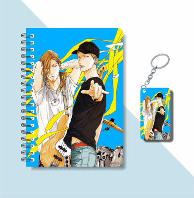 craft maniacs BANANA FISH COLLECTION A5 Notebook RULED 160 Pages(Multicolor)