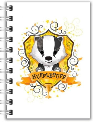 craft maniacs HARRY NOTEBOOK A5 Notebook RULED 120 Pages(Black)
