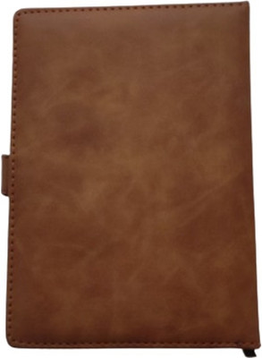 GetGoods Notebook A5 Diary ruled 300 Pages(Brown)