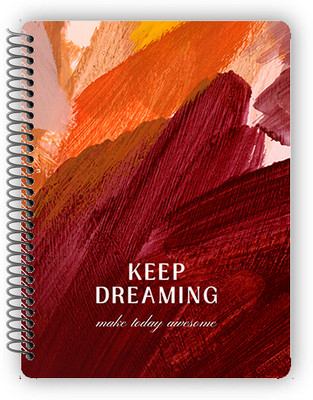 Bhamra Trader Spiral Diary Wiro A5 Diary Ruled 140 Pages(Multicolor)