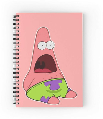 craft maniacs SPONGEBOB 2023 COLLECTION A5 Notebook RULED 160 Pages(Multicolor)