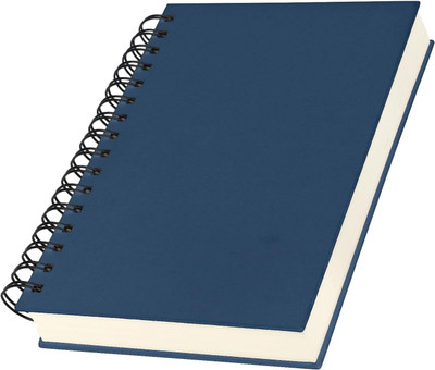 TWONE Spiral A5 Notebook | Hardcover Journal | Ruled Paper 100GSM | A5 Journal Ruled 180 Pages(Blue)