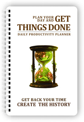 CAREER WAVE Daily Planner A5 Planner/Organizer Ruled 180 Pages(White)