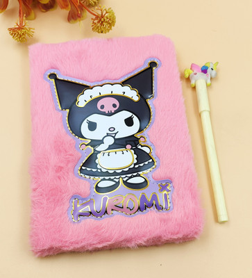 Paper Bear Personal Journal for Girls & Kids Regular Notebook rule 100 Pages(Pink)