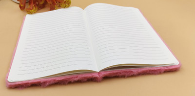 Paper Bear Personal Journal for Girls & Kids Regular Notebook rule 100 Pages(Pink)
