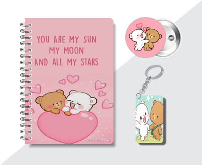 craft maniacs MILK & MOCHA 2024 COLLECTION A5 Diary RULED 160 Pages(Multicolor)