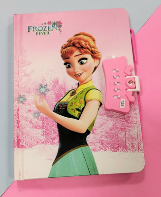 Paper Bear Frozen Regular Diary Designer 80 Pages(Pink)