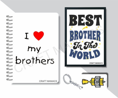 craft maniacs DIARY FRAME COMBO 2024 A5 Diary RULED 160 Pages(White)